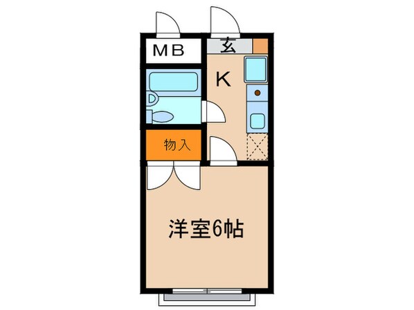 ヒルズ喜多山の物件間取画像